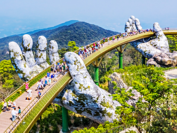 【遇見峴港】中越峴港、天空之城、巴拿山黃金橋、會安漫遊、迦南島尊爵五天（2人成行）【越竹航空、越捷航空、台中直飛】